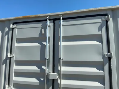 2026 40’L x 8’W x 9’ 6”T High Cube Shipping/Ground Container, swing doors on one end and four sets o...