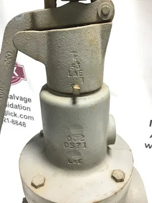 Kunkle 252FKK Pressure Relief Valve 3″ Flanged Iron Body 125PSI Set 4679SCFM Cap