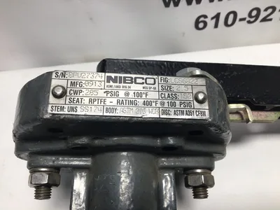 Nibco High Performance 3″ Butterfly Valve NLL103F LCS-6822-3 Class 150 w/Lever