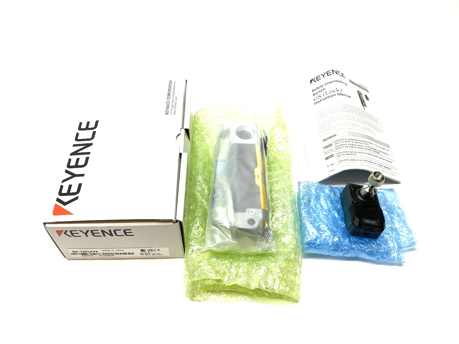 New | in-Stock KEYENCE POWER-TO-LOCK SAFETY INTERLOCK SWITCH, PNP M12 CONNECTOR TYPE Relays & Switches | Maverick Industrial Sales #1099927