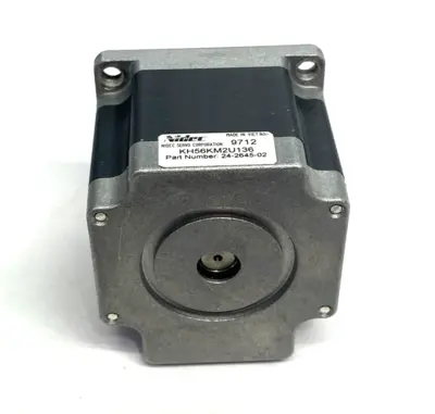USED NIDEC HYBRID STEPPER MOTOR, 2-PHASE, 1.8° STEP 24-2645-02