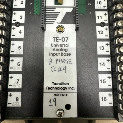USED TRANSITION TECHNOLOGY TE-07