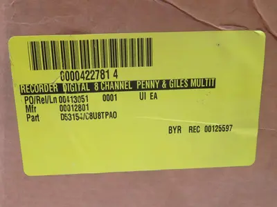 Used _UNKNOWN_ _UNKNOWN_ Multi-Channel Data Recorder Texas US | Aucto #1510368