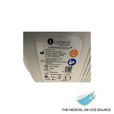 Used 2018 LUMENIS LIGHTSHEER DESIRE Lasers / Laser Systems Texas US | The Medical Device Source #1480977