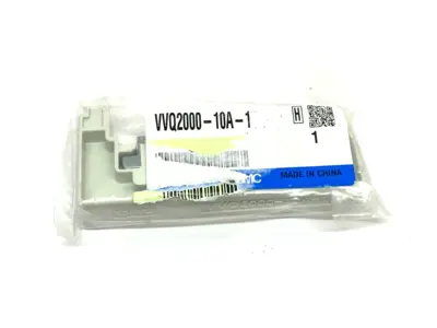 New | in-Stock SMC PNEUMATIC SOLENOID BLANK CHECK PLATE VALVE Solenoid Valves | Maverick Industrial Sales #1103691