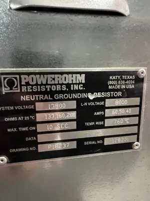 Used POWEROHM RESISTORS _UNKNOWN_ Transformers British Columbia CA | Lenmark #1426457