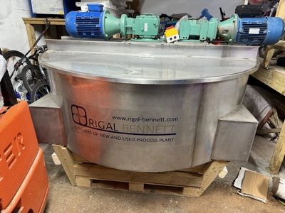 1,200L S/S Rigal Bennett Combination Mixer