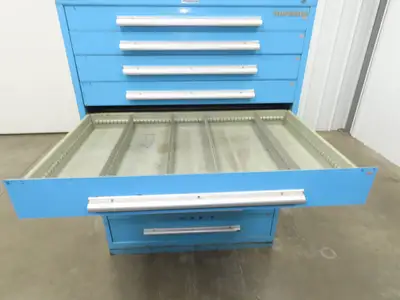 Nu-Era Tool Storage Cabinet Modular 10 Drawer 45x28x61" Lista Stanley Vidmar