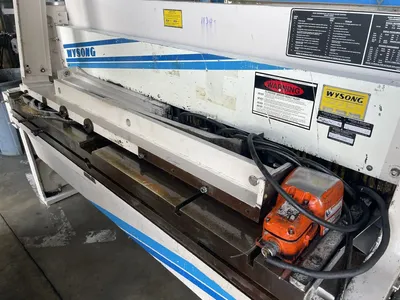 WYSONG 1072-CNC SHEARS, POWER SQUARING (Gauges) | Wheeler Machinery Sales (5)
