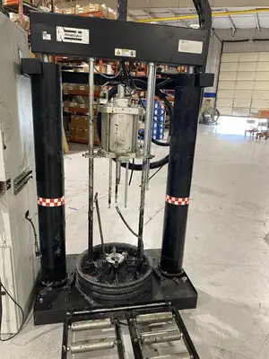 SCA | Atlas Copco  Adhesive Drum Dispensing System, Pumps and Controls - Used