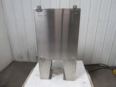 Hoffman A-30H2412SS6LP 30"x24"x12" Stainless Steel Electrical Enclosure Footed