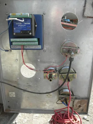 USED HOFFMAN CONTROL PANEL