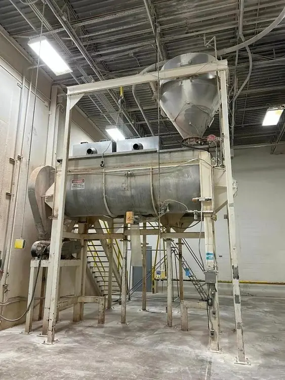 Used RIBBON BLENDER 170 CUBIC FEET Ribbon Blenders Pennsylvania US | Global Equipment International, LLC #880490