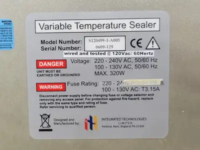 NEW THERMO SCIENTIFIC S120499-1-A055