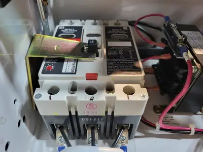 7.5 hp, 600V, 15A, 3-Ph FVNR Starter Size 1 Bucket for Freedom 2100 MCC Frame