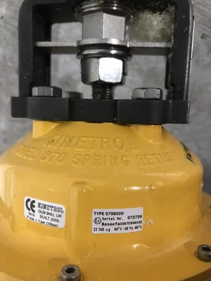 Gosco  1-1/2″ Ball Valve 1000 WOG Kinetrol Actuator