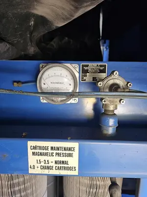 1997 24,000 CFM Filter 1 Dustron DB-12 Dust Booth | Dual 15HP (30HP) | 24’ Work Zone