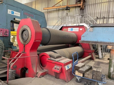 Used 2005 DAVI MCO 130 Plate Bending Rolls including Pinch Illinois US | Revelation Machinery #1259293
