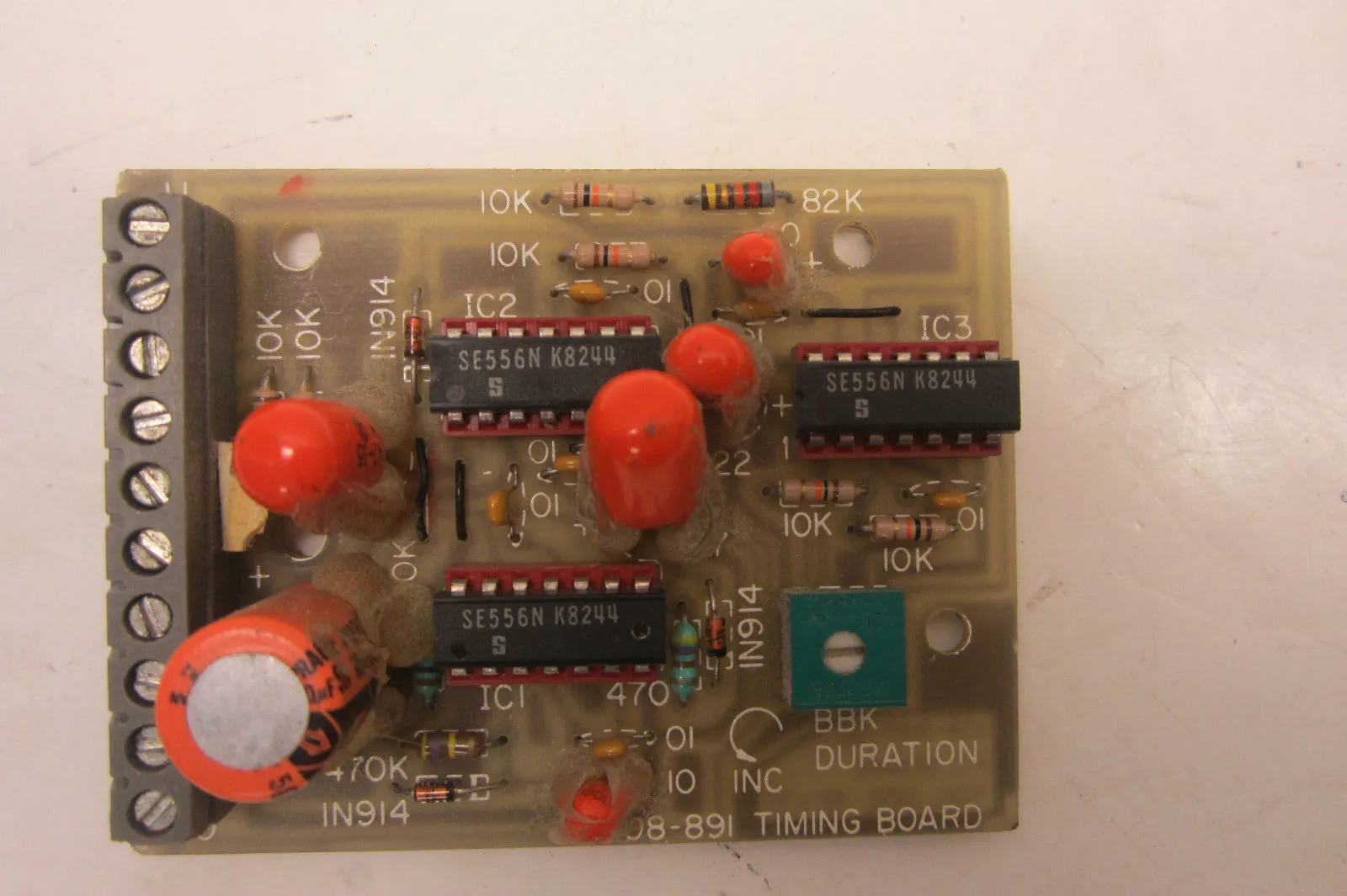 USED CONAIR 108-891 TIMING BOARD 108891