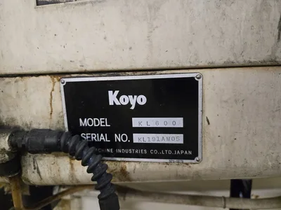 Koyo KL-600 Rough Surface Grinding Machine
