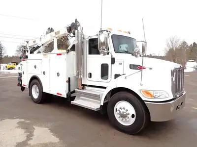 Used 2019 PETERBILT 337 Service & Utility Trucks Massachusetts US | Brookside Equipment Sales #1422186