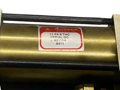 Used Allenair Pneumatic Rotary Indexing Table 11" Diameter w/ Pin Holes Rotary Tables Michigan US | Maverick Industrial Sales #1395072