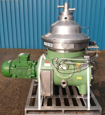 Westfalia RSA 60-01-576 ATEX vegetable oil separator, 316SS.