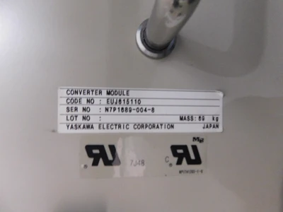 Used Yaskawa G5U-4600 Variable Speed Drives Ohio US | Equipment Recovery Corp. #1330407