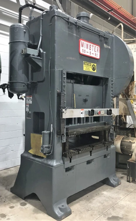 Used MINSTER MINSTER 50-6-60 PRESS Straight Side Presses | Alma Machinery #898717