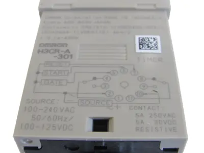 NEW OMRON H3CR-A-301 SOLID STATE TIMER 100-240V H3CRA301