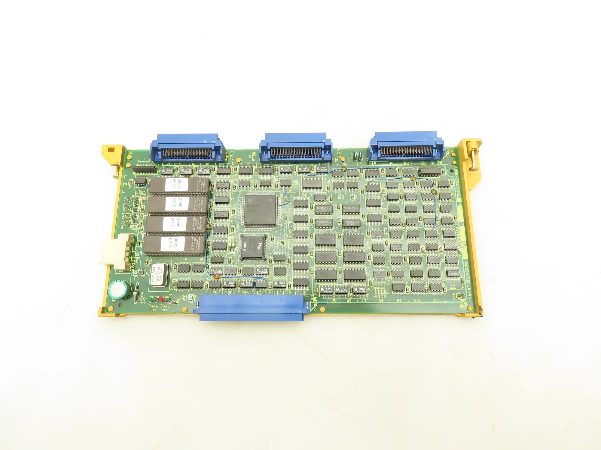 Fanuc A16B-2201-0120/10A Circuit Control Board Card