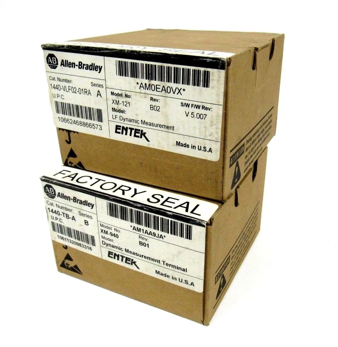 NEW ALLEN BRADLEY 1440-VLF02-01RA MEASUREMENT MODULE VER 5.007 WITH BASE