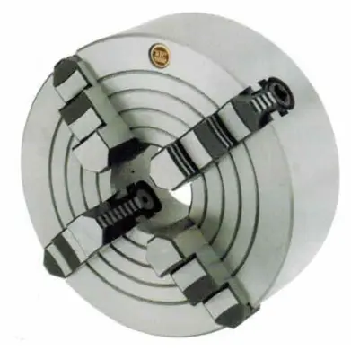 BTC 8" 4-Jaw Semi-Steel Independent Chuck D1-6 Mount 4084D6 (LOC1)