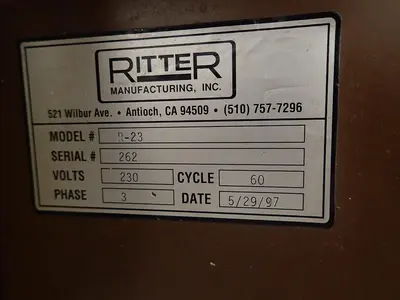 Used 1997 RITTER R-23 Woodworking Line Boring Machines New York US | Martin's Woodworking Machinery #1404193