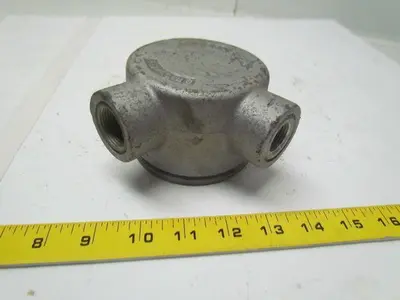 Appleton Electric GRH type EFHCA 1"npt hazloc conduit outlet box hub iron