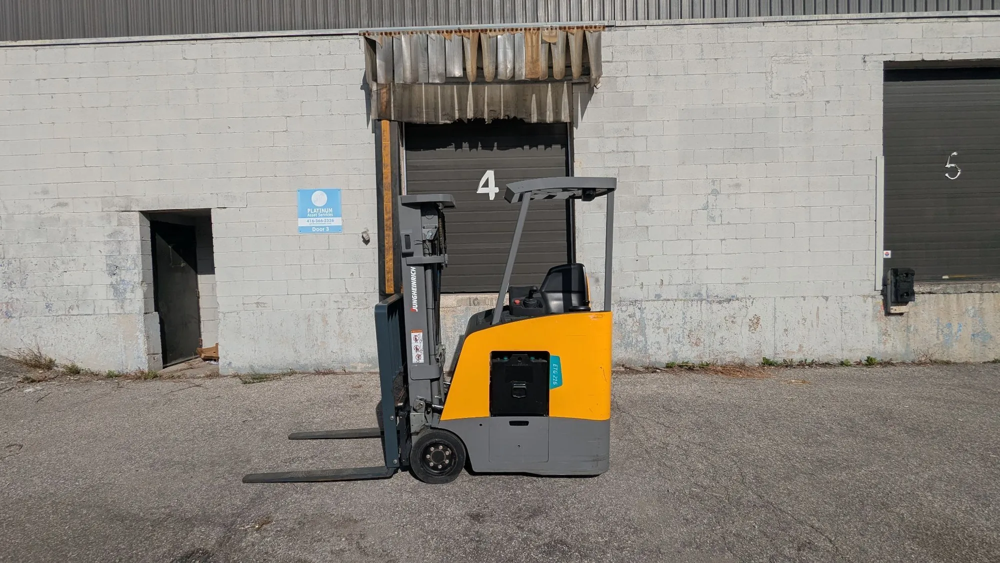 USED 2020 JUNGHEINRICH ETG216