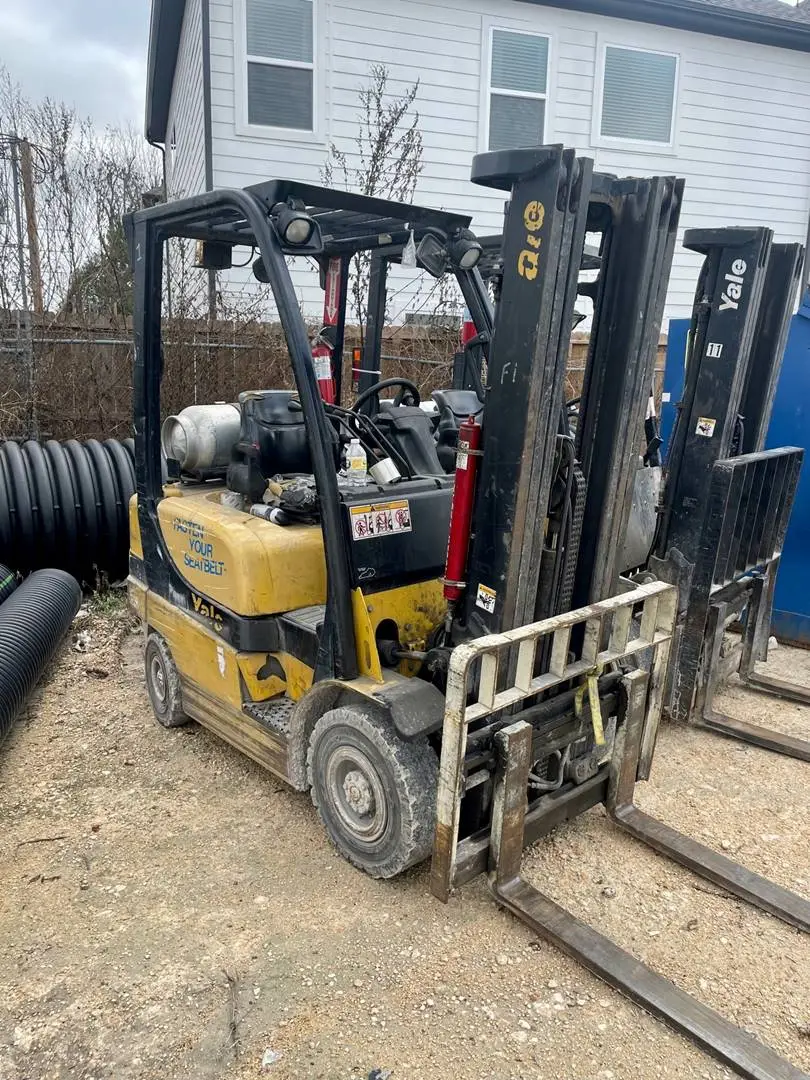 Used 2008 YALE GLP040SV Liquid Propane Forklifts Texas US | TB Forklifts #1274980
