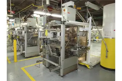 Bosch SVB-3600 FF&S fin seal bagger w/ servo auger powder filler