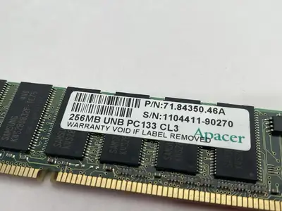 Used Apacer Memory Card 156MB UNB PC133 CL3 Memory Michigan US | Maverick Industrial Sales #1396508