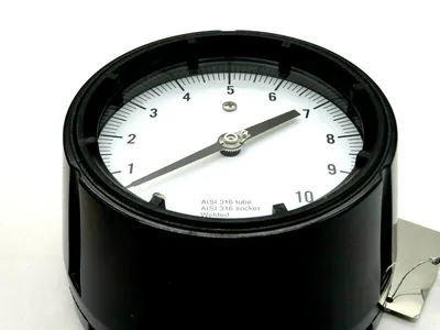 NEW ASHCROFT 45-1279-SS-04L-10# DURAGAUGE 4-1/2" 451279SS04L10