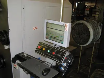 1.2994" WIDE MOON CNC - 100 VERTICAL 13 AXIS WIRE FORMER: STOCK #13103