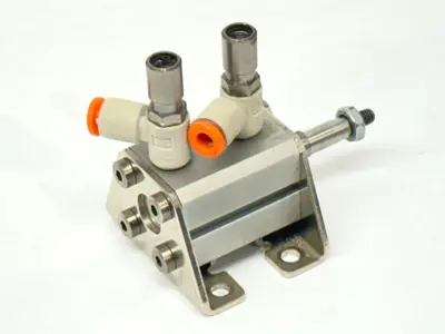 NCDQ2L16-15DM-F7PL | SMC CDQSL12NN-10DM Compact Cylinder - Used