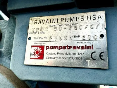 Used TRAVAINI Vacuum Pump Vacuum Pumps New Jersey US | Perry Equipment #1283482
