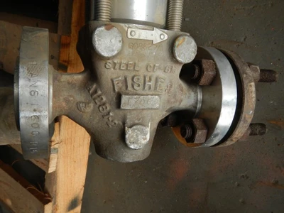 Fisher 1" 300 Class 316 Stainless Control Valve