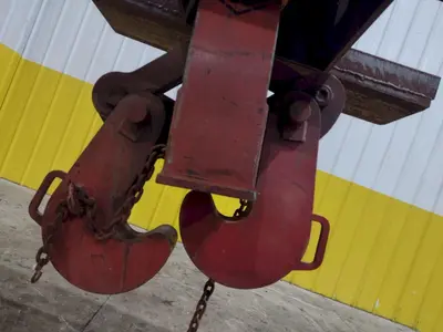 25 TON (50,000 LBS) CLAMP-CO MODEL #NS25 BEAM LIFTING CLAMP: YOBRO #24843