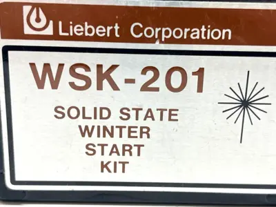 WSK-201 | Liebert  Solid State Winter Start Kit - Used