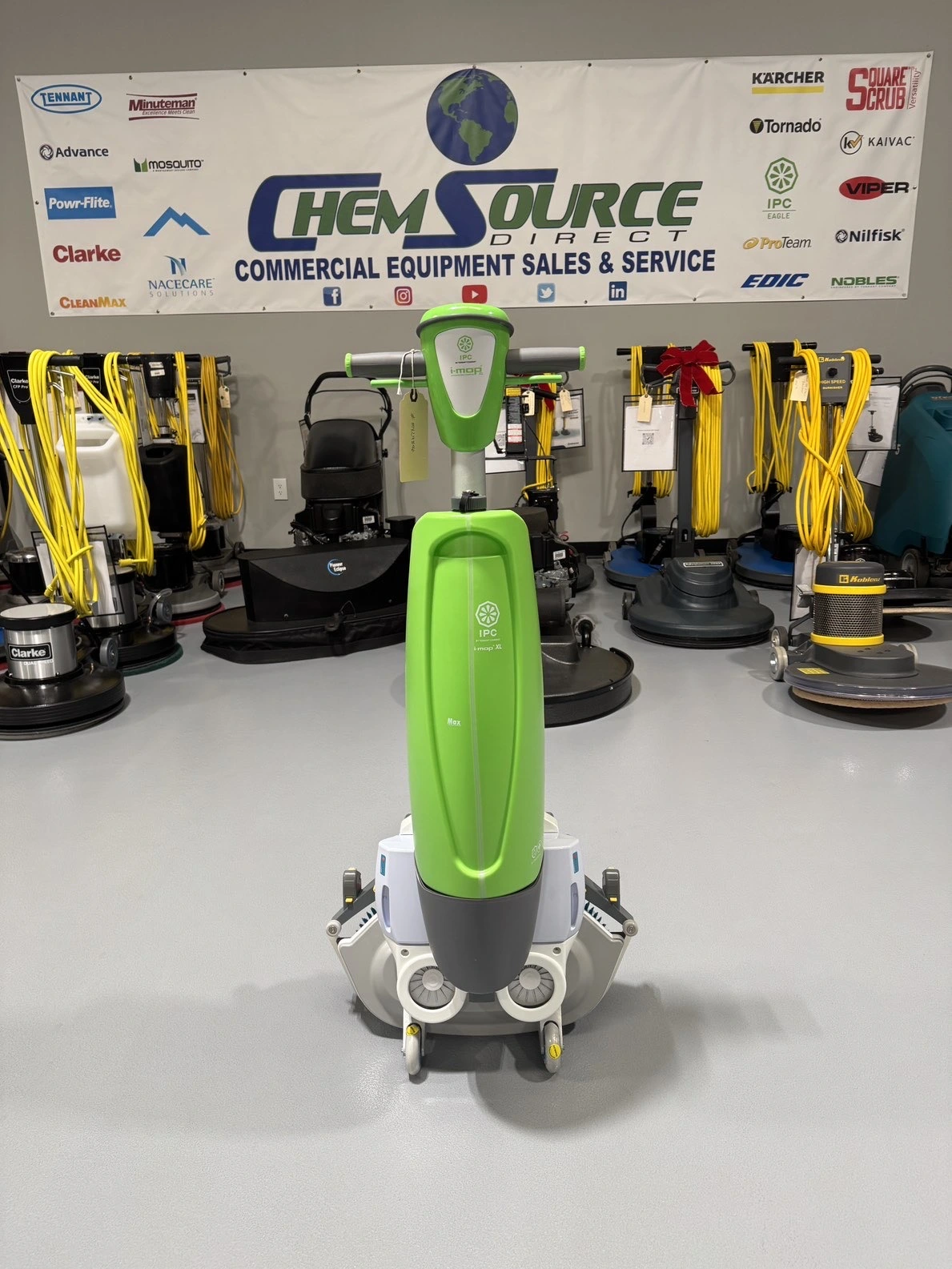 IPC iMop XL Upright Floor Scrubber NEW
