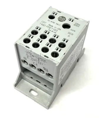 USED ALLEN-BRADLEY SER. A ENCLOSED POWER DISTRIBUTION BLOCK 335A