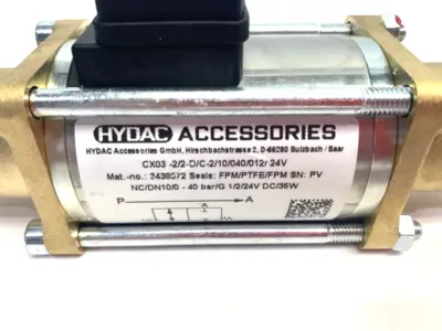 New | in-Stock Hydac Direct Acting Coaxial Valve 3438072 Solenoid Valves Michigan US | Maverick Industrial Sales #1475164