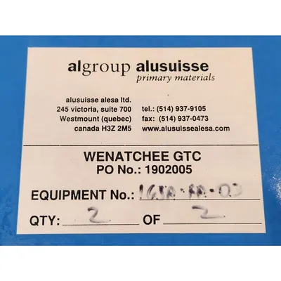 Used 25HP Alusuisse Alesa Pressure Blower Package 900 CFM @ 47" SP